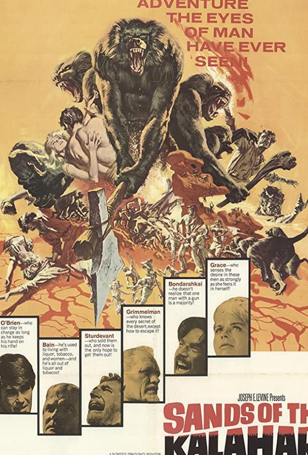 Постер к Пески Калахари (1965)