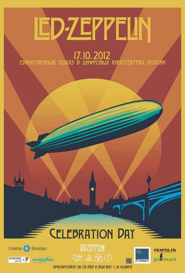 Постер к Led Zeppelin «Celebration Day» (2012)