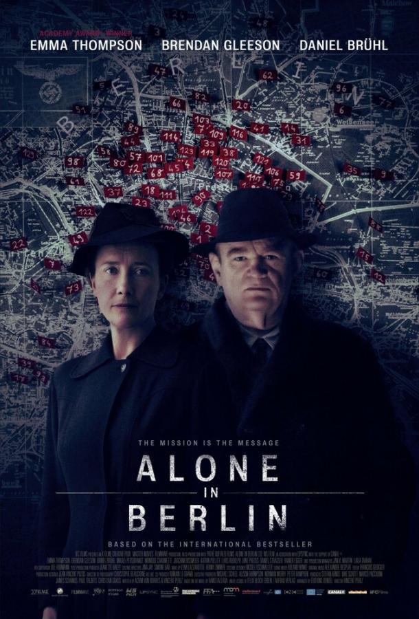 Постер к Одни в Берлине (2016)