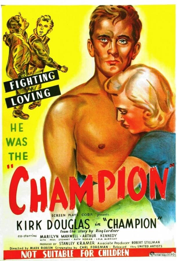 Постер к Чемпион (1949)